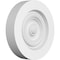 Ekena Millwork Standard Grayson Bullseye Rosette with Square Edge, 5"W x 5"H x 1"P ROSP050X050X100GRY02 - alternate 1